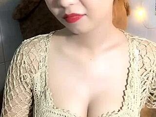 Story of men admiring big tits in intimate setting