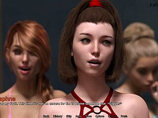 mark playing games in the pool with stepsister and friends