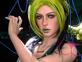 i fucked my jolyne sex doll so hard, shes my milf anime babe