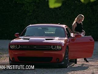 Alyssa Reece rides hard in house party threesome! Bent over doggystyle with tight pussy!