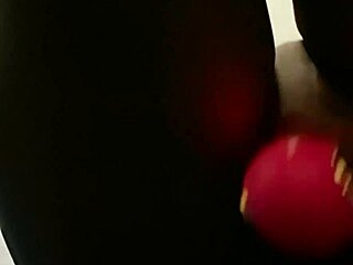 Ebony BBW Estelle Lee Squirts Massively During Anal Fucking with Toys