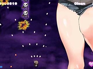 Succubus Chan Undresses Giant Waifu Black Nun Beauty In Hentai Game Ep 2