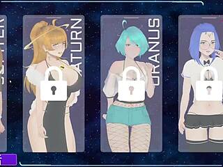 Milf Hunter Engages In Bondage Game With Mercury In This Detailed Hentai Scene