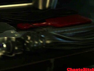 lezdom redhead ginger sub and dom explore bdsm together