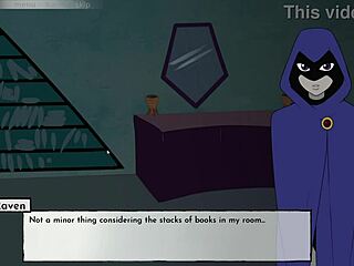 Wow! Raven Is Masturbating In 18Titans Part 4!