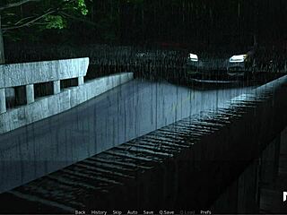 What's happening in Pine Falls at this strange location?