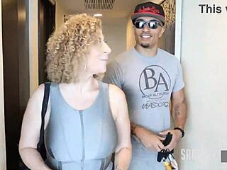 Wow, Sara Jay’s big booty workout is banging a huge dick!