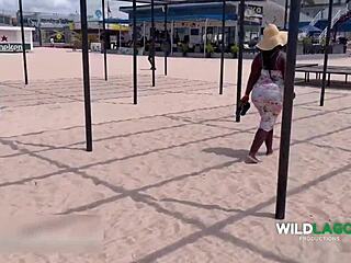 what’s hotter than banging badbooty orisha on sunny beach?