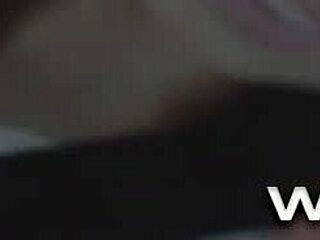 Ebony Babe Licks Pussy Teasingly