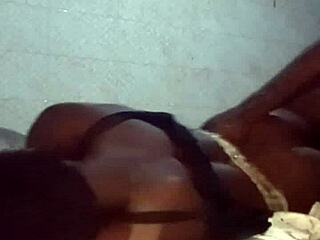 Can this little ghetto slut handle rough doggystyle fucking?