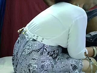 Teacher drills student hard in bedroom anal session.