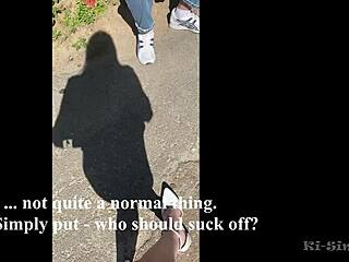 ki-sim picks up and sucks off a russian stranger on the street in pov