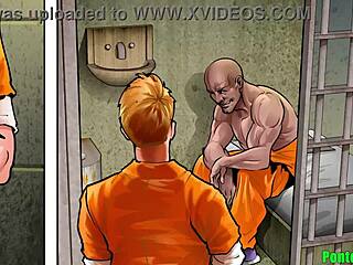 Atrás das grades, first day in prison with a special cellmate treat