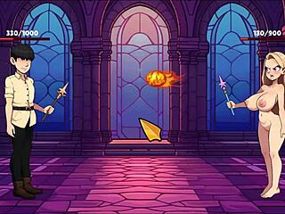 Princess sophia in hentai game, stripping naked. Is she bratty?