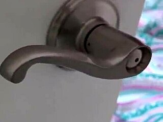 Blonde teen stepsister sucks big cock