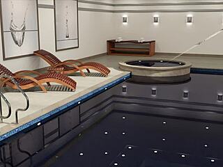 knockout master dominates big tits and ass in bikini maledom.