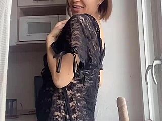 Sexy Milf Dances And Plays With Her Pussy!