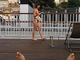 Nikki Riddle And Victor Bloom Share Intimate Moments In Russian Beauty Interview