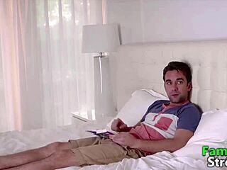 I got my naughty wife punished with stepson on familystroke