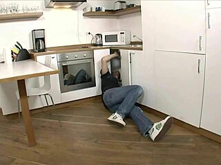 hey kayden kross, wanna ride this plumber again in the kitchen tonight?