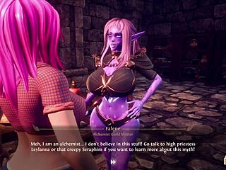 Milking Amber-Mae And Fucking Cassie In Breeders Game