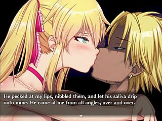 i'm cursed by kubel and can't stop masturbating to this hentai blowjob creampie scene in the game