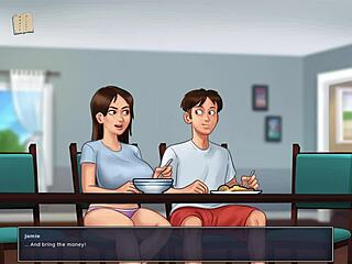 I enjoy summertime saga episode 33 with its anime style