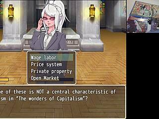 Get some naughty library action with a hentai quiz game.