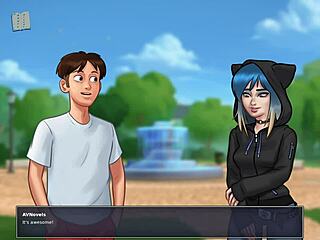 I enjoy summertime saga episode 33 with its anime style