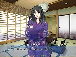 i finger iroha's big tits in hentai