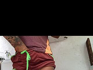 Married man meets sultry Latina in the market and gets a taste of her pussy