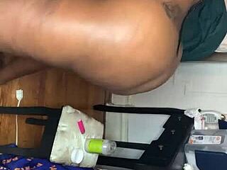 The Vixen Of Soul Food Shows Fat Ass And Pussy In Action