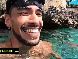 Snorkeling turns to HARDCORE FUCKING underwater with deepthroat