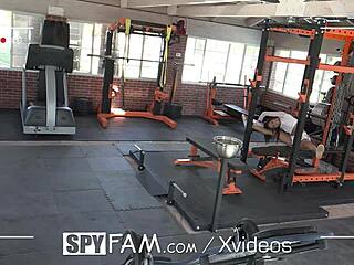 step sister catches wimpy step bro peeping