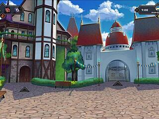 wanderer breaks the bed with monster cock action