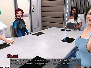 Teen apprentice learns from master in stranded space adventure