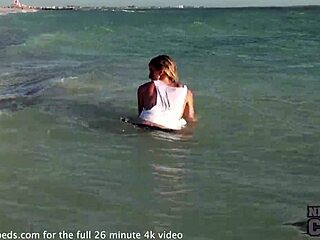 Florida Teen 18+ with Tiny Tits Poses Naked Outdoors