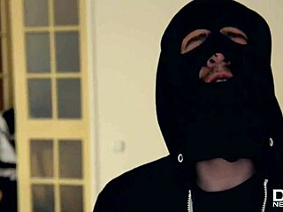 I’m pounding this gorgeous redhead maid Isabella Lui hard in anal!