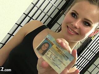 i see a cute 18 year old with pigtails getting her tight pussy fucked in casting