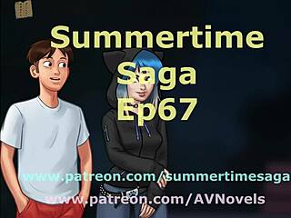 summertime saga episode 67 with amateur cartoon game scenes