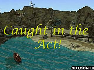 Foxy 3D Babe Gets Licked on Boat. Want to Join?