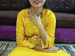 Beautiful Indian bhabi forces devar to fuck her pussy with dirty talk