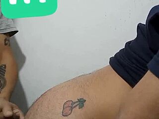 Ever seen a monster cock in security room action?