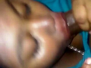 Caught Black Teen Jerking Off and Gave Sloppy Help.