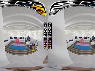 Yoga Slut Violet Gems Can't Stay Off My Dick