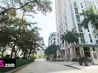 Allie Addison's Bikini Teasing Turns to Spanking and Cowgirl with Eden West and Serena Hill