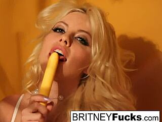 Dude, check this sexy blonde retro tease solo! 😍