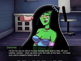 Danny phantom gets a green handjob from amity in arab costume