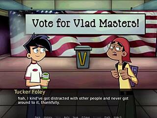 Danny phantom gets a green handjob from amity in arab costume