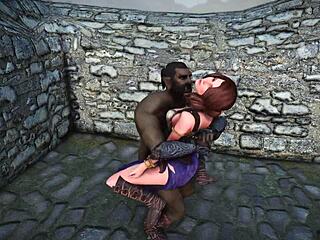Ysolda in Skyrim Darkest Desires 3D Roleplay Rough Assfucking Bondage Sex